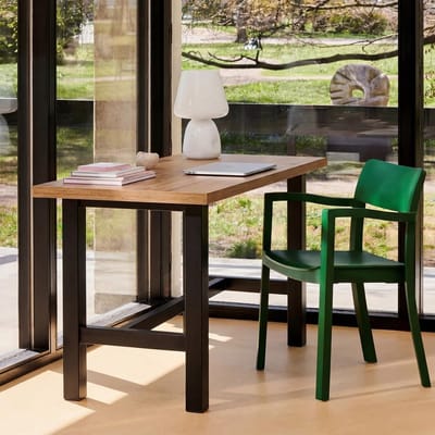 Bureau Thor - Werktafel - Thuiswerken Kantoor - Extra dik werkblad - 120 x 60 cm - Oude eik
