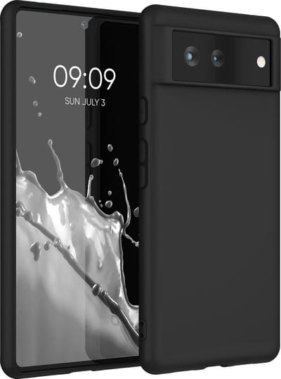 kwmobile telefoonhoesje geschikt voor Google Pixel 6 - Hoesje voor smartphone - Back cover in zwart