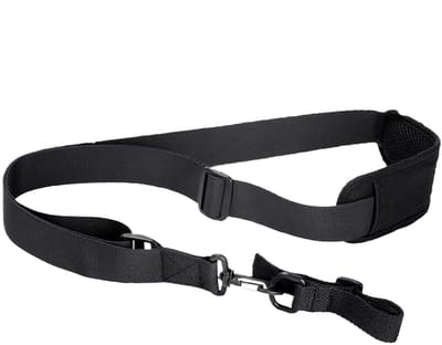 Grastrimmer Schouderriem - Draagband Trimmer - Tuinonderhoud Verlichten - Verstelbaar Gevoerd Harnas - 80-128 cm - Zwart