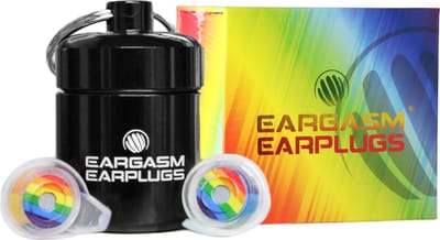 Eargasm oordoppen, de beste gehoorbescherming, voor concerten en festivals - Pride Edition