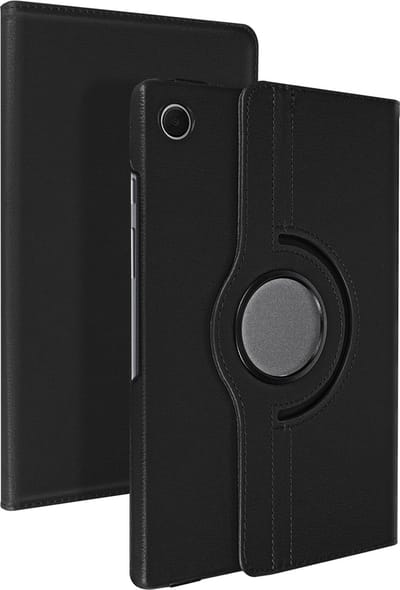 Avizar Hoesje Geschikt voor Samsung Galaxy Tab A8 10.5 2021 360° Draaibare Standfunctie, Zwart