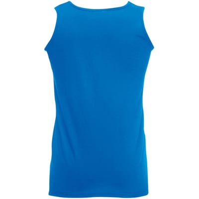 Fruit Of The Loom Heren Atletisch Mouwloos Hemd / Tanktop (Royaal Blauw)
