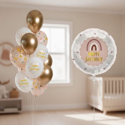 Luxe Ballonnen Verjaardag – Happy Birthday – Feestversiering