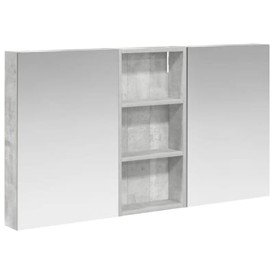 vidaXL - Badkamerkast - set - 3 - st - 110 - x - 10,5 - x - 60,5 - cm - Bewerkt - hout