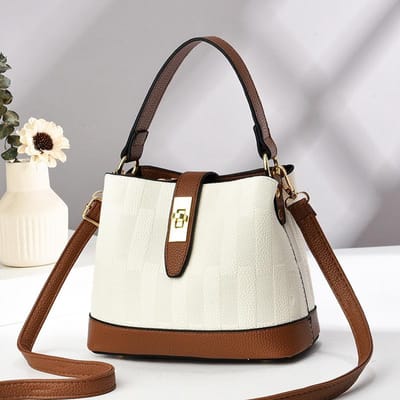De Nieuwe Herfst- en Wintercollectie Bevat Een Trendy Koreaanse Stijl Grote Capaciteit Veelzijdige Enkele Schouder Crossbody Tas en Een Handgedragen Emmer Tas . gray