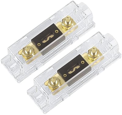 Allecto - ANL Fuse Holder 200A - Betrouwbare Bescherming - Voor 0/2/4 Gauge AWG - Hoogwaardige Fusehouder - Duurzaam en Veilig - Geschikt voor Auto...