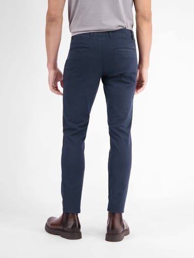 LERROS Chino met stretch, comfortabele pasvorm , Maat: W34_L30 , Kleur: CLASSIC NAVY , 98% katoen, 2% elastaan