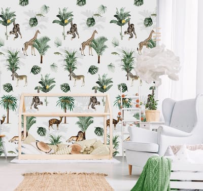 INGK Kinderbehang - Olive & Noah - Jungle Play