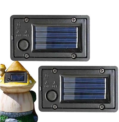 Batterijdoos Zonnelampen - Energieconversie-eenheid - Tuinverlichting Onderhoud - Weerbestendige Houder - 276 X 157 Inch - Zwart