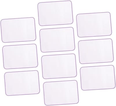 Strijkmatten Set - Gaas Strijkdoeken - Kleding Beschermen - Herbruikbaar Wasbaar - 60 x 40 cm - Transparant
