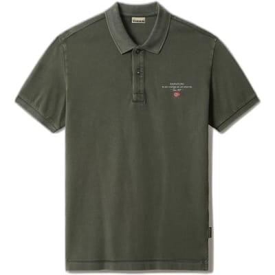 NAPAPIJRI Polo Elbas NP0A4GDL - Green depths - S