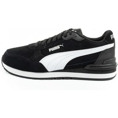 Puma ST Runner v4 SD unisex sneaker schoenen trainers leer 399665 01 zwart