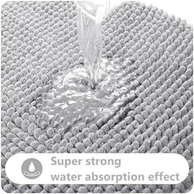 Zachte Chenille Badmat - Antislip en Super Absorberend