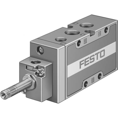 Festo 5/2 Monostabiel Lucht Magneetventiel G1/4 1300L/Min - 15901 - P2Q5P