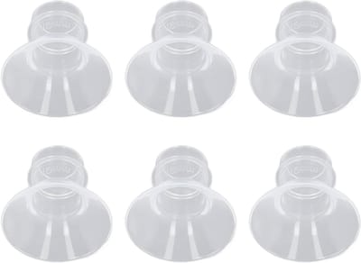 Set van 6 Siliconen Flensinvoegen voor Handpompen, Geschikt voor 24mm Shields, Efficiënt en Draagbaar Accessoire voor Waterpompen