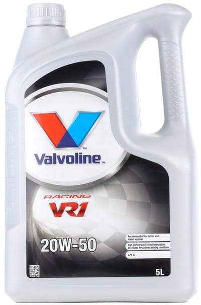 Valvoline VR1 Racing 20W50 - 5L