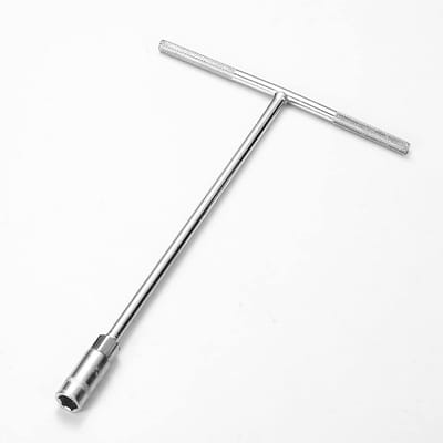 Dailygoods- Dopsleutelset - Metrische T-vorm - Hoogwaardige 45# staal - Duurzaam - Antiroest - Geschikt voor professioneel onderhoud - Ratelsleutel