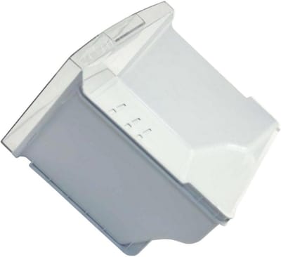 Vriesvak - Koelkast vriezer - Voedsel bewaren - Vloeistofvezel patroon - 127 Kilogram - Wit