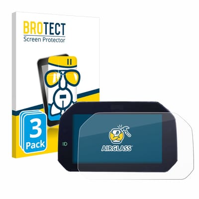 Screenprotector 3 Stuks voor BMW F 900 XR 2019 Connectivity TFT 6.5" Beschermglas transparant