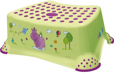 Keeeper Hippo Groen Opstapje - Krukje - Tomek Anti-slip - 40x29x14 - Lime