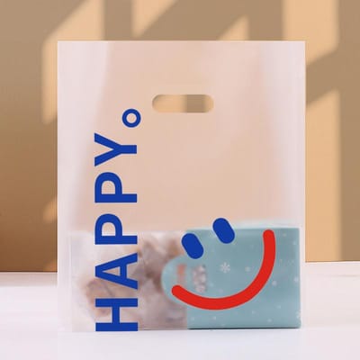 50 stuks/partij Kleine Margriet Transparante Plastic Zak Mooi Mini Gemengd Patroon Sieraden Oorbellen Sieraden Cadeauzak Winkelzak
