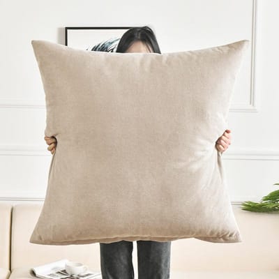 50x50/60x60/80x80CM Groot formaat sierkussenhoes Woonkamer Bank Effen kussenhoes Decor Huis Decoratieve kussensloop 50x50cm