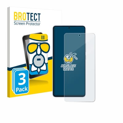 BROTECT - Screenprotector voor Vivo iQOO Neo 10R - Folie Beschermfolie Beschermglas matte 3 Stuks