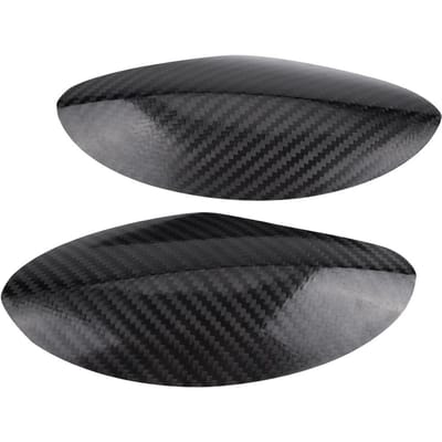 Koolstofvezel Patch Krasbestendig Decoratie voor Yamaha Xmax300 Motorfiets black