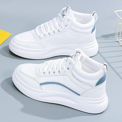 Lente en Herfst Nieuwe Alles-Passende Ins Modieuze Sport Dady High-Top Platform Herfst en Winter Witte Damesschoenen Sneakers 40