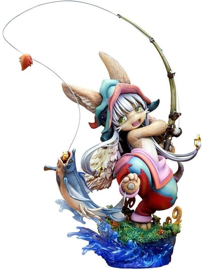 Made in Abyss PVC Statue 1/8 Nanachi Gankimasu Fishing 23 cm