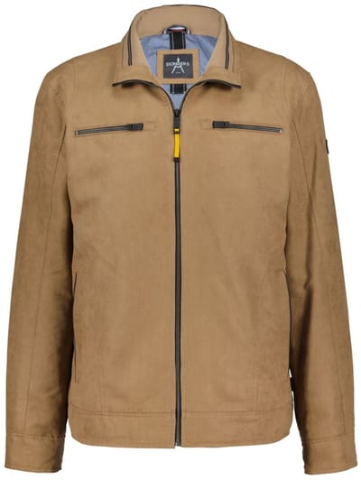 Donders 1860 - Zomerjas - Heren - 4XL - Camel - Katoen - 22025