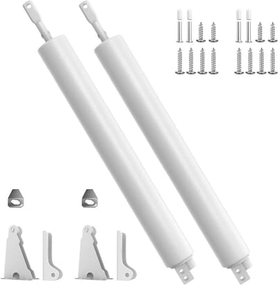 Deurdranger Heavy Duty - Automatische Deur - Soepel Sluiten - Open Functie - 2 Stuks - Wit