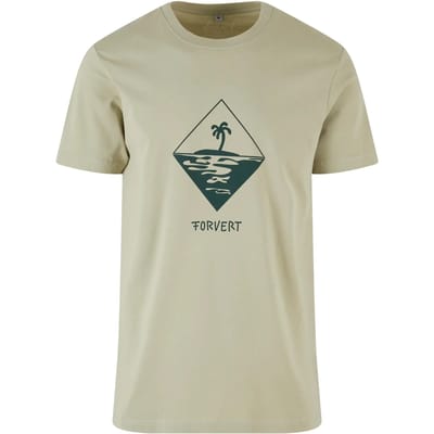Forvert - MorroBay Heren T-shirt - XXL - Groen