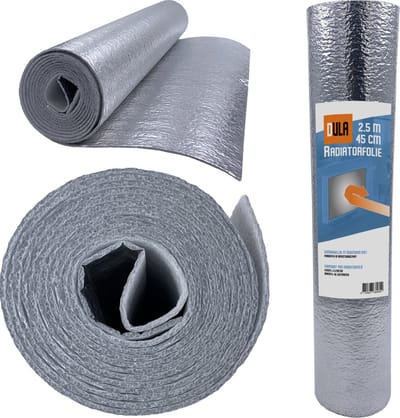 DULA Radiatorfolie - 2,5 m x 45 cm - 1 rol - Isolatiefolie