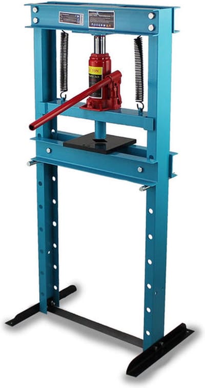 Bituxx - Hydraulische werkplaatspers - framepers - doornpers - werkplaatspers - 12T