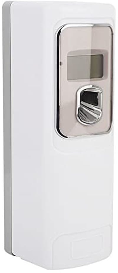 Dailygoody - Luchtverfrisser Dispenser - Automatische Spray - Wandmontage - Parfum Aërosol - Geschikt voor Thuis en Kantoor - Elektrisch met LCD-scherm