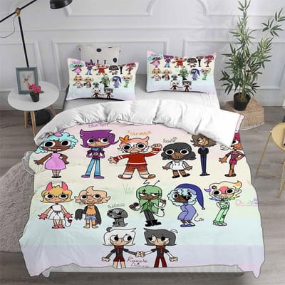 Dandy's World Beddengoedsets Bedsprei Dekbedovertrek Kussensloop 2-3 Stuks Sets Kinderen Volwassenen Slaapkamerdecoratie AU King 245x210cm