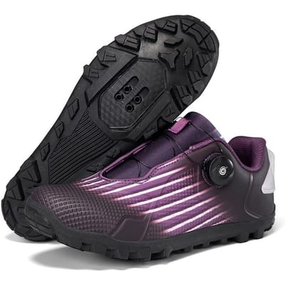 Unisex Fietsschoenen met Look Delta Schoenenplaatjes - Peloton Compatibele Spin Schoenen met SPD Clips - Binnen Racefiets Schoenen voor Mannen Vrouwen 39