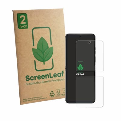 2 Stuks Screenprotector voor Motorola Razr 70 - Hoogwaardige Beschermfolie transparant