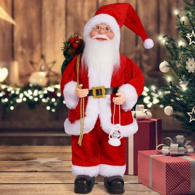 Kerstman Pop Kinderen Kerstcadeau Kerstboomversieringen 2025 Navidad Huis Bruiloft Feestartikelen Kerstversieringen 32cm tall