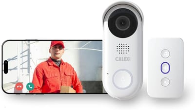 Slimme Video Deurbel - Beveiligingscamera Deur - Huis Beveiligen - 2K Resolutie Nachtzicht - Niet gespecificeerd - Wit
