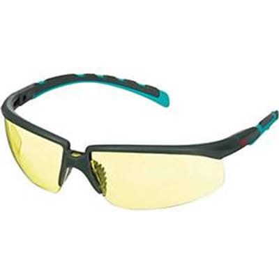 3M S2003SGAF-BGR Veiligheidsbril Met anti-condens coating, Met anti-kras coating, Verstelbare hoek Turquoise, Grijs EN 166 DIN 166