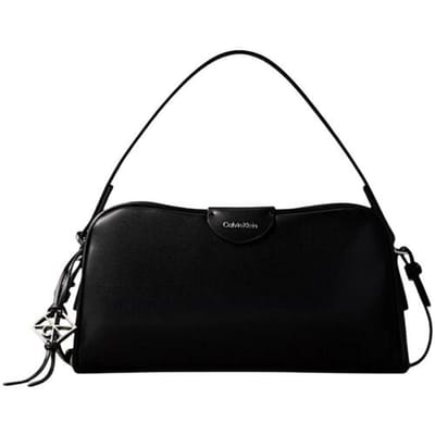 Calvin Klein Emblem Trio Top Hand Crossover Black Maat: OS | Handtassen Outlet | Dames | Zwart