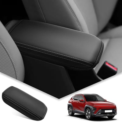 Armsteunhoes voor Hyundai Kona SX2 2024 Hybrid EV - Bescherming, Consolehoes, Comfort en Stijl