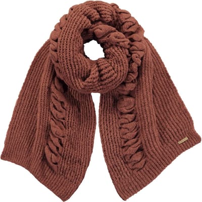 Warme Dames Sjaal met Ruches Comfortabele Winteraccessoire