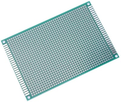 Allecto - Breadboard - Dubbelzijdige - Stabiele prestaties - 8x12 cm