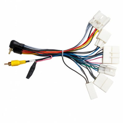 16-Pins verloopkabel geschikt voor Toyota Aygo | Plug & Play | Ondersteunt Originele Camera & Stuurbediening