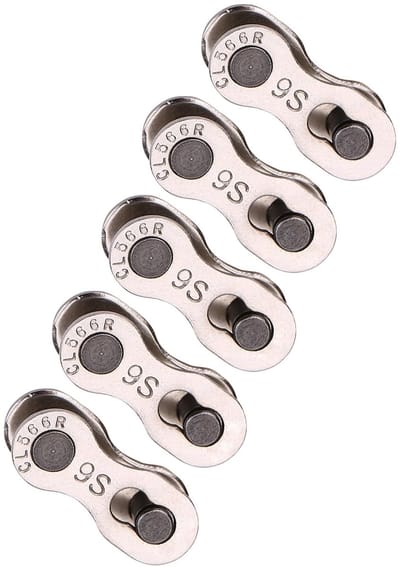 Cosensi- Kettingschakel 9-Speed - 5 Paar - Stalen Verbindingspen - Snelsluiting - Fietsaccessoire - Duurzaam materiaal - Fiets Schakels
