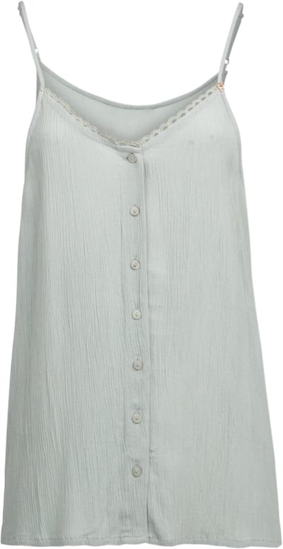 Brunotti - Tanyeal - Top Aqua Grey - Dames - 100% Viscose - Loose Fit - Lichtgewicht - M