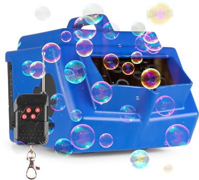 BeamZ B1500 Bellenblaasmachine met dubbele wielen - grote 2 liter tank